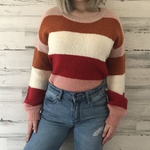 Multicolored sweater